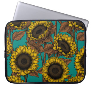 Capa Para Notebook Girassóis