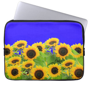 Capa Para Notebook Girassóis Bolsa de laptop Ucrânia Bandeiras
