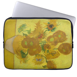 Capa Para Notebook Girassóis de Van Gogh