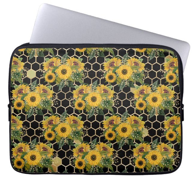 Capa Para Notebook Girassóis Vêm Naturalmente Para A Luz (Frente)