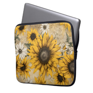 Capa Para Notebook Girassol