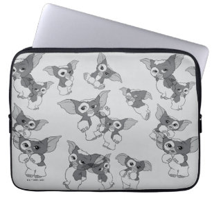 Capa Para Notebook Gizmo Padrão preto e branco