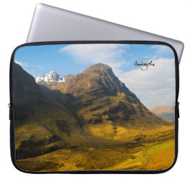 Capa Para Notebook Glen Coe, Scotland Neoprene bolsa de laptop 15"
