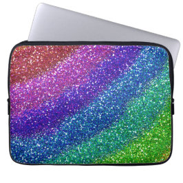 Capa Para Notebook Glitters Rainbow