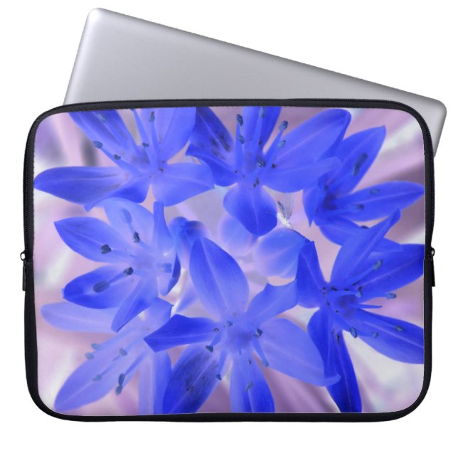 Capa Para Notebook Glória do Snow Shocking Blue Laptop Bag (Frente)