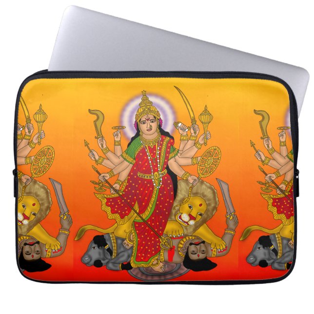 Capa Para Notebook Goddess Durga Laptop Case (Frente)