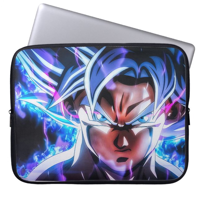 Capa Para Notebook Goku Ultra Instinct Electronics Bag – Anime Tech (Frente)