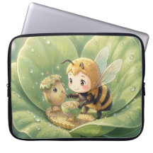 Goldene Hummel im Blütentanz.3