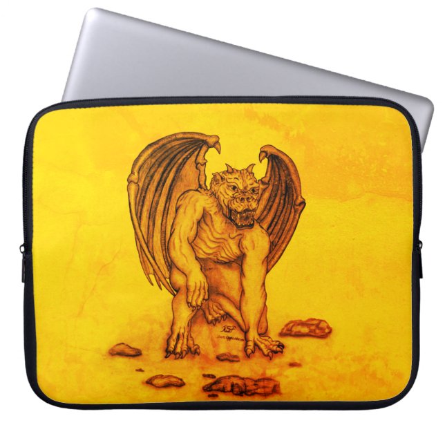 Capa Para Notebook Golem Gargoyle (Frente)