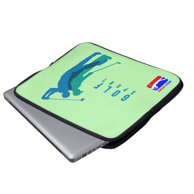 Capa Para Notebook Golfe | Bolsa de laptop de 15" (Frente Inferior)