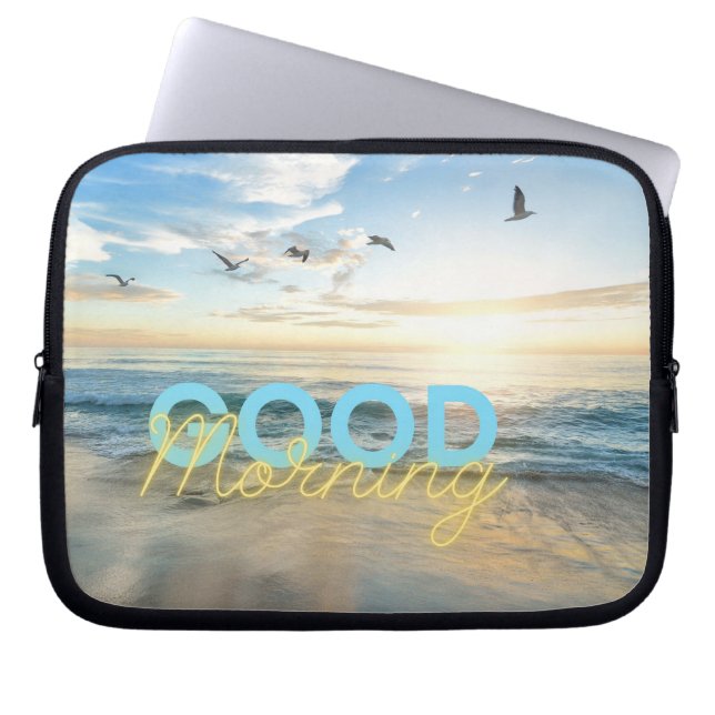 Capa Para Notebook Good Morning Blue Sky (Frente)