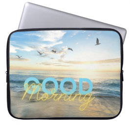 Capa Para Notebook Good Morning Blue Sky