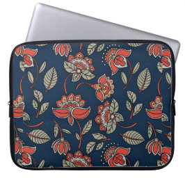 Capa Para Notebook Gorgeous Batik Floral Design