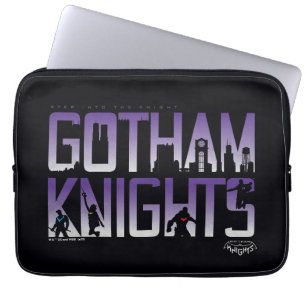 Capa Para Notebook Gotham Knights Silhouettes no título