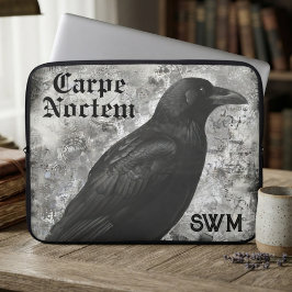 Capa Para Notebook Gótico Corvo de Obsidiana Temperamental