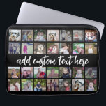 Capa Para Notebook Grade de Colagem de Fotos 28 - Texto do Script - b<br><div class="desc">Use 28 fotos SQUARE para criar uma colagem pessoal de fotos. Este layout moderno e limpo inclui um bloco de texto em uma fonte moderna de script para adicionar um nome de família ou um nome. A cor de fundo pode ser alterada na área personalizar. ***Para obter melhores resultados para...</div>