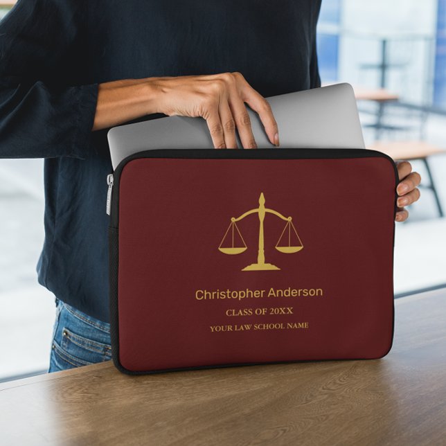 Capa Para Notebook Graduação em Profissão Jurídica (Criador carregado)