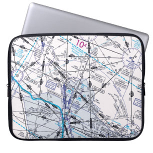 Capa Para Notebook Gráfico de Aviação