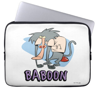 Capa Para Notebook Gráfico de Caracteres Baboon I.R.