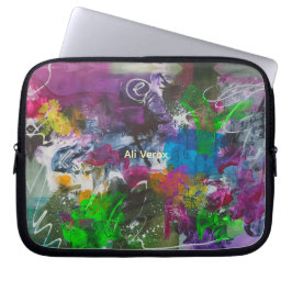Capa Para Notebook Grafite Cósmico Abstrato