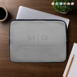 Capa Para Notebook grafite metálico prata ardósia carvão