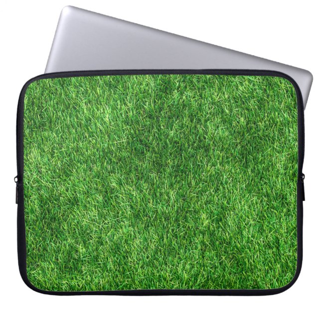 Capa Para Notebook Grama Verde (Frente)