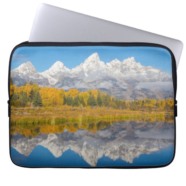 Capa Para Notebook Grand Teton Mounries Wyoming (Frente)