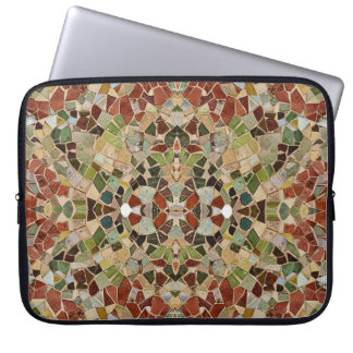 Capa Para Notebook green earth mosaic
