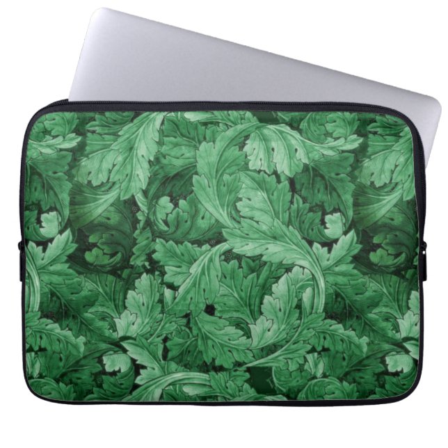 Capa Para Notebook Green Leaves (por William Morris) (Frente)
