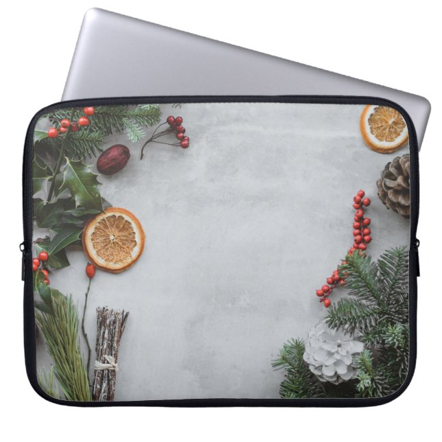 CAPA PARA NOTEBOOK GREEN PALM LEAF (Frente)