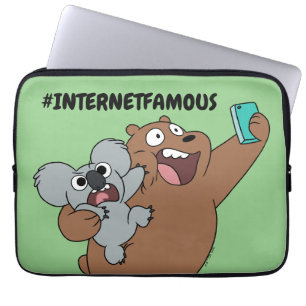 Capa Para Notebook Grizz & Nom - #InternetFamous