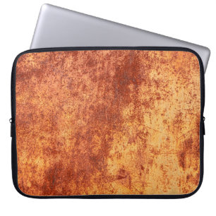 Capa Para Notebook Grunge, textura de metal enferrujado, ferrugem e m