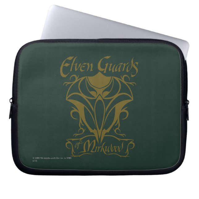 Capa Para Notebook Guardas Elven do Nome Mirkwood (Frente)