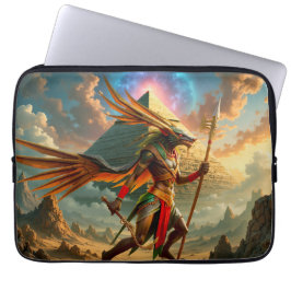 Capa Para Notebook Guardião do Portão Celestial – Anúbis