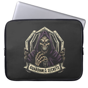 Capa Para Notebook Guardião dos Segredos - Detentor de Criptografia S