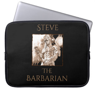 Capa Para Notebook Guerreiro bárbaro personalizado