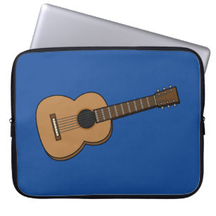 Capa Para Notebook Guitar Cartoon