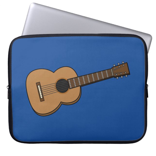 Capa Para Notebook Guitar Cartoon (Frente)