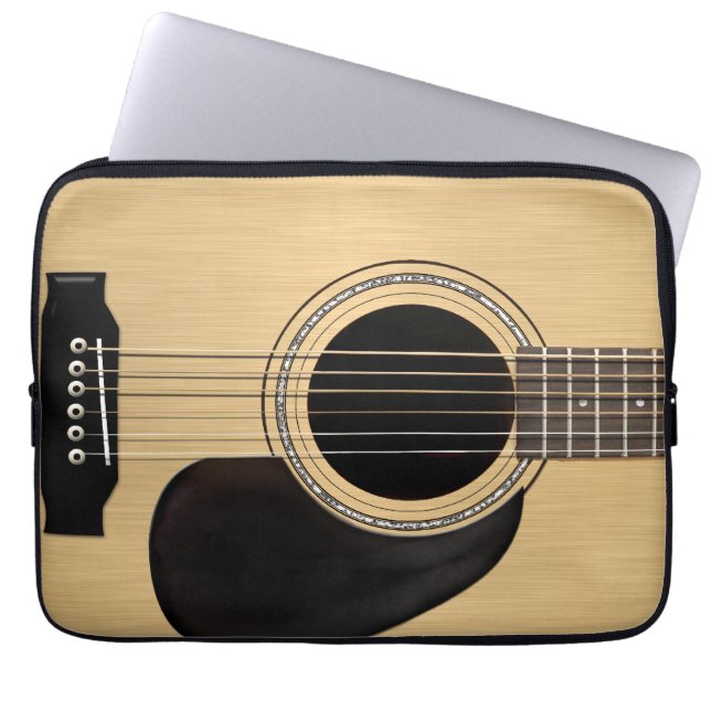 Capa Para Notebook Guitarra (Frente)