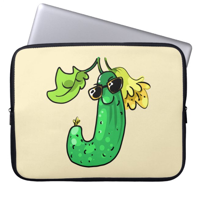 Capa Para Notebook Gurke cucumber (Frente)