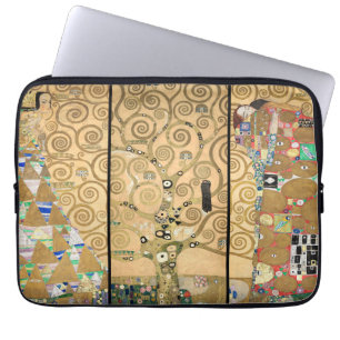 Capa Para Notebook Gustav Klimt - Árvore de Vida de Stoclet Frieze