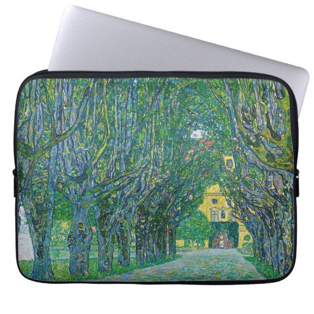 Capa Para Notebook Gustav Klimt - Avenida no Park Schloss Kammer (Frente)