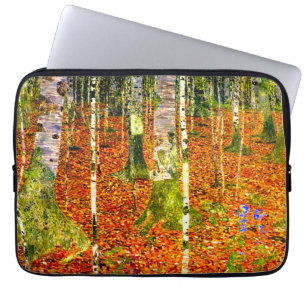 Capa Para Notebook Gustav Klimt Birch Trees