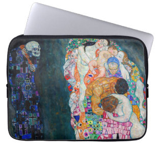 Capa Para Notebook Gustav Klimt - Morte e Vida
