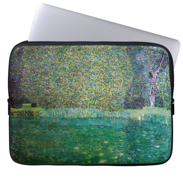 Capa Para Notebook Gustav Klimt - Parque Schloss Kammer am Attersee (Frente)