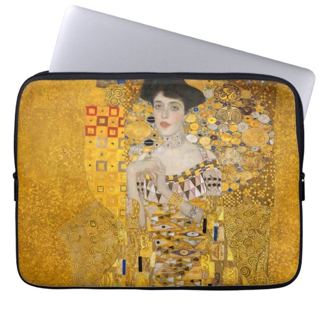 Capa Para Notebook Gustav Klimt - Retrato de Adele Bloch-Bauer I (Frente)