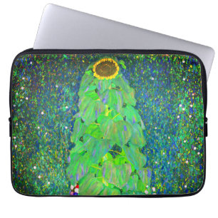 Capa Para Notebook Gustav Klimt Sunflower