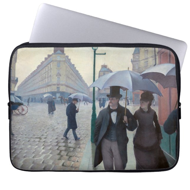 Capa Para Notebook Gustave Caillebotte - Paris Street; Rainy Day (Frente)