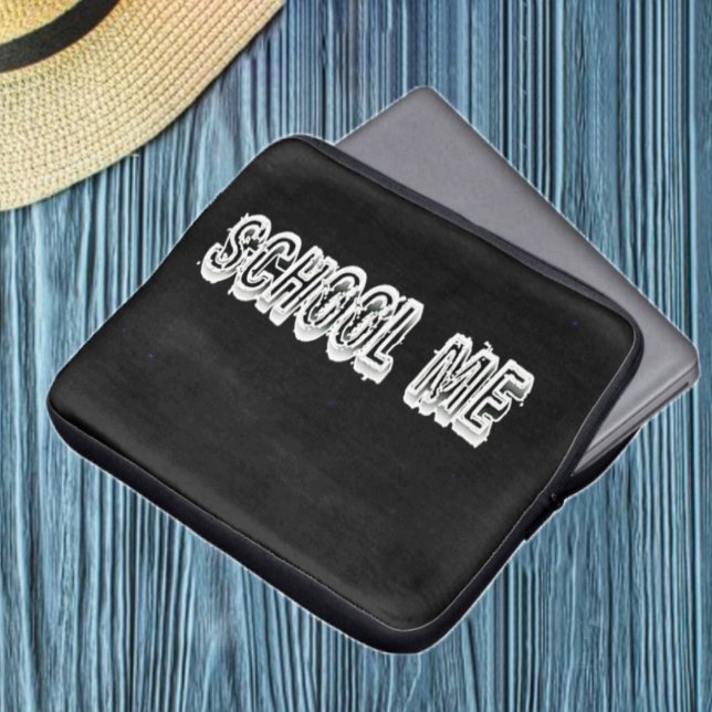 Capa Para Notebook H. Metal translúcido-Wht (Prepare yourself for the school year, with a customized, laptop sleeve cover!)