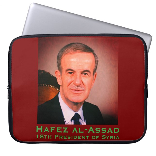 Capa Para Notebook Hafez al-Assad, Presidente da República Árabe Síri (Frente)